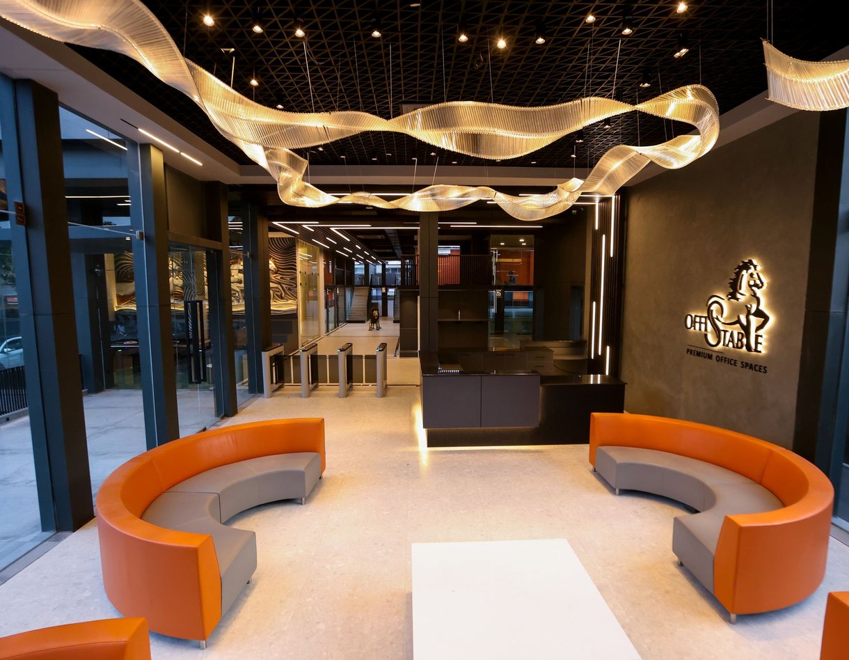 Offistable reception lobby in Guindy Chennai